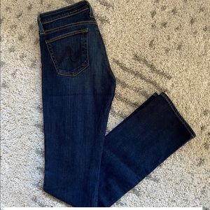 AG. The ballad boot cut jean